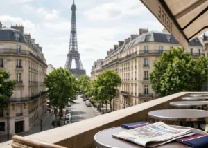 Parisian cafe