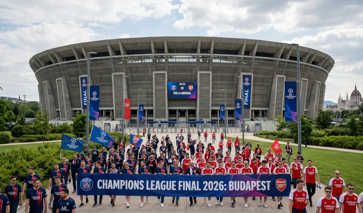 Puskas Arena Budapest Champions League Final 2026