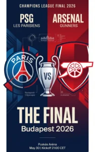 PSG Vs Arsenal ; CL Final 2026